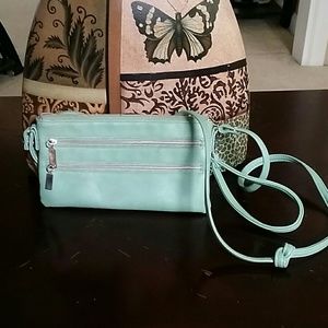 Seafoam Green Crossbody Purse